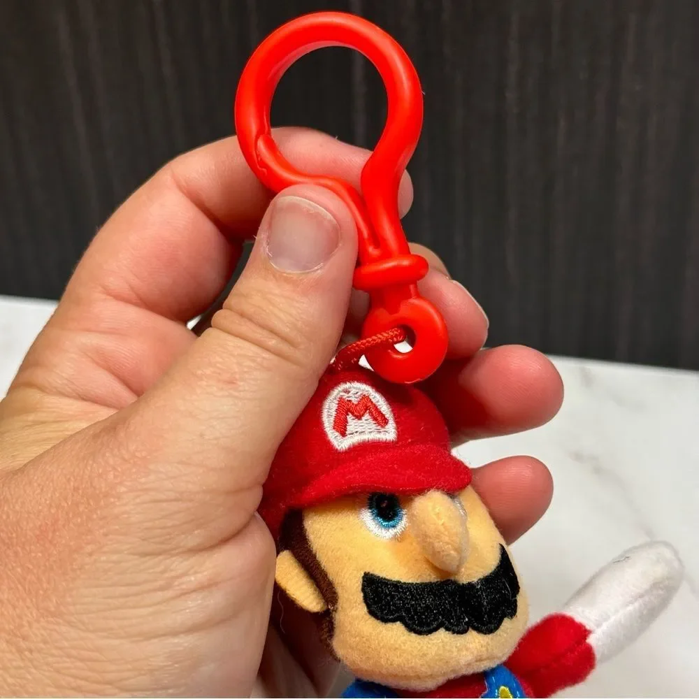 Nintendo Super Mario Plush Toy with Red and Blue